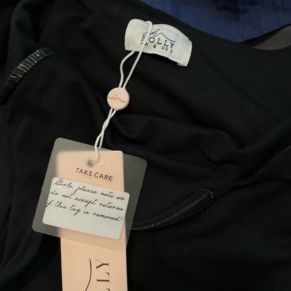 OhPolly Black Mini Dress - Picture 3 of 3